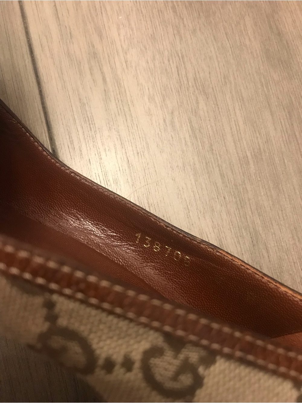 Gucci Beige/Brown GG Canvas Horsebit Heel Pumps - Picture 7 of 16